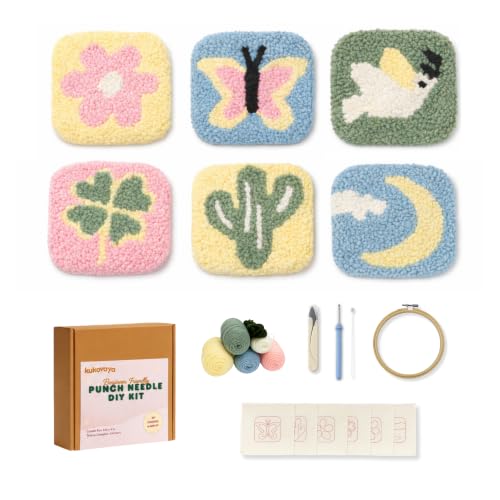 Kukovaya Punch Needle Embroidery Kit for Beginners