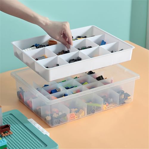 Mallette de rangement pour jouets haut de gamme aux finitions soignées et durables