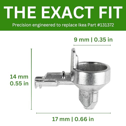 Spare Hardware Parts Billy 131372 Regaldübel IKEA, 12 Stück