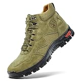 FLYLAND Men's Chukka Boots Casual Leather Shoes Ankle...