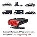 Car Heater, Car Defroster, 12V 150W Car Fans Portable Fast Heating Defrost Defogger, 2-in-1 Heating/Cooling Outlet Plug in Cigarette Lighter Automobile Windscreen Fan for All Cars