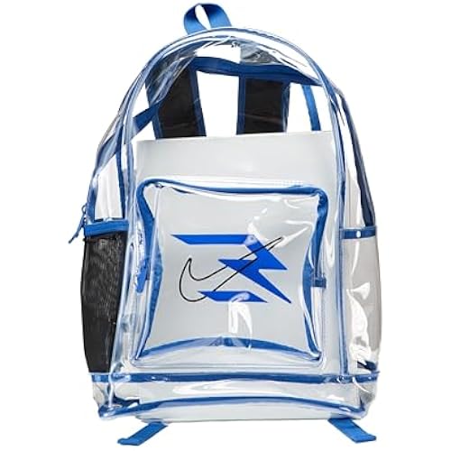 Nike 3 Brand Clear Backpack – Royal Blue – One size (23L)
