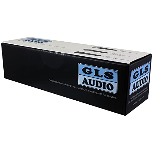 GLS Audio Instrument Microphone ES-57 & Mic Clip - Professional Series ES57 Dynamic Cardioid Unidirectional - For Instruments, Drums, Percussion, Vocals, and more - Professional Microphone for Singing