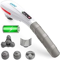 Handheld Massager, RENPHO Massager Rechargeable Cordless Handheld Massager Percussion Full Body Deep Tissue Massager for...