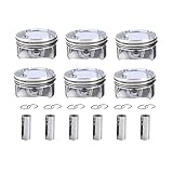 Ensemble complet : comprend un jeu de segments de piston de moteur de taille standard