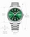 Imagen de CIVO Reloj Hombre Acero Verde: Analógico Impermeable Reloj Pulsera Hombre Cuarzo Luminoso
