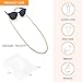 Lapanjuor Eyeglass Chain for Women Stylish,Stainless Steel Glasses Strap for Men Women,Eye Glasses Holders Around Neck (Box Chain)