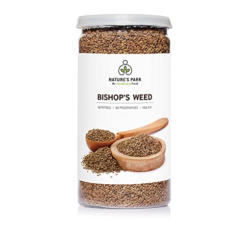 Image of Nature's Park Bishop's Weed (Ajwain) - All-Natural Spice for Cooking and Medicinal Uses 100gm