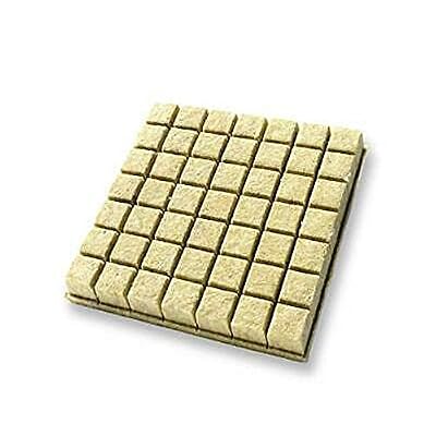49 Rockwool Grow Cubes (1.5 Inches) - Growing Medium Starter