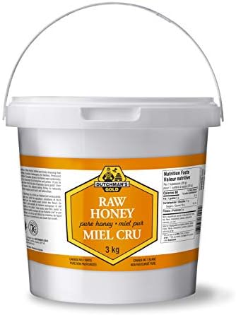 Dutchman's Gold Raw Honey 6.6 lbs - Unfiltered - Non-pasteurized - Kosher