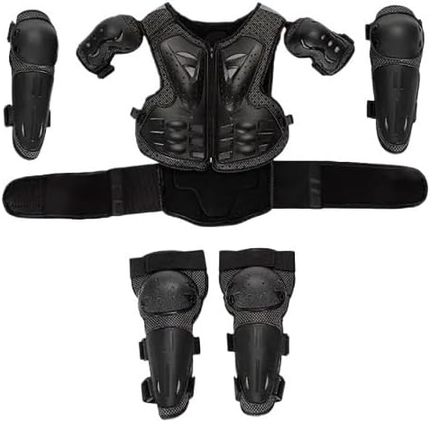 Chaleco Protector Motocross para Niños con Rodilleras y Codera miniatura 1