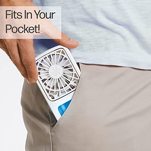 Arctic Air AAPKT-MC12/6 Portable Fan, Pocket Chill Handheld Mini Fan, Rechargeable Personal Air Cooler thumb #5