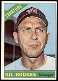 1966 Topps #386 Gil Hodges Washington Senators (Baseball Card) EX Senators