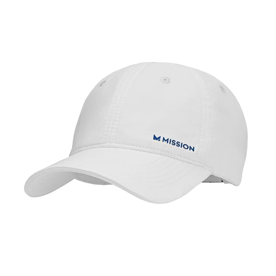 MISSION Cooling Performance Hat, Unstructured Low-Profile Adjustable Fit - UPF 50 - for Running, Workouts & Outdoors