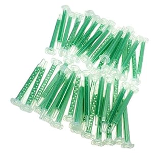 AB lijm mengbuis 16 mond sectie vierkante statische epoxy zelfklevende mixing mondstuk 50pcs