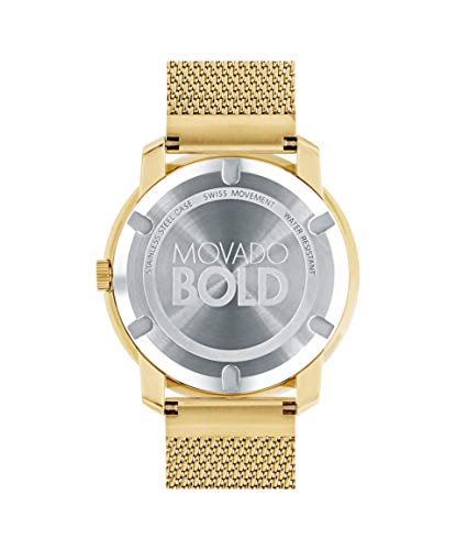 Movado Men's 3600373 Analog Display Swiss Quartz Gold Watch #TOP3