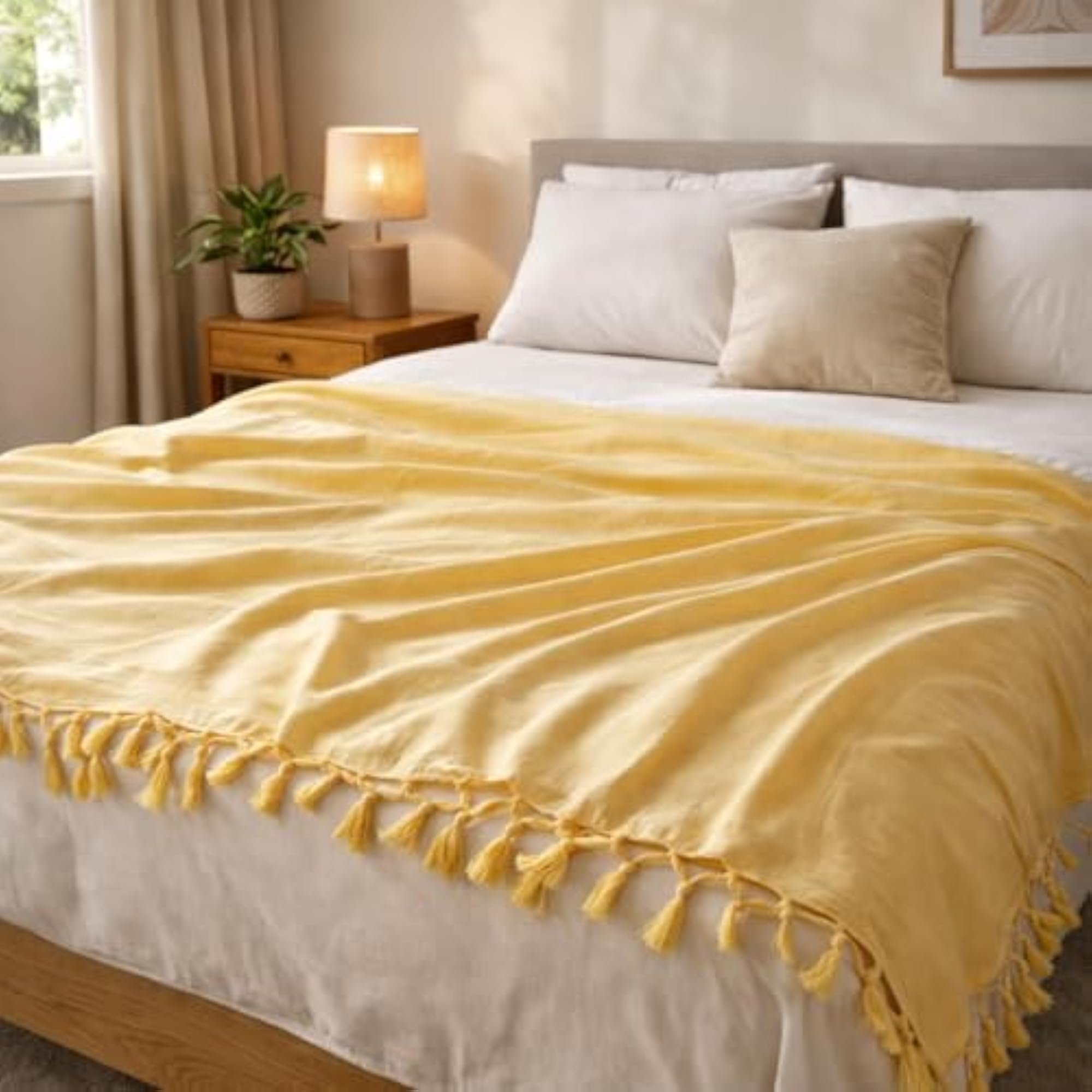 Bhagalpuri Dull Chadar for Single Bed, Soft Handloom