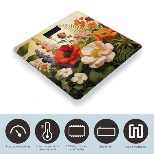 Báscula Digital de Baño Precisa con Pantalla LCD Grande miniatura 3