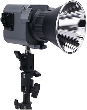 Aputure Amaran COB 60D S Point Source LED 65W Daylight with Full-Size Universal Bowens Mount, Featuring Integrated Sidus Mesh Technology, and Dual-Blue LED Chipset Design