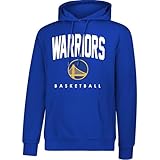 Ultra Game Men's NBA Official Super Soft Teamster Hoodie Sweatshirt, Golden State Warriors, Team Color, Large