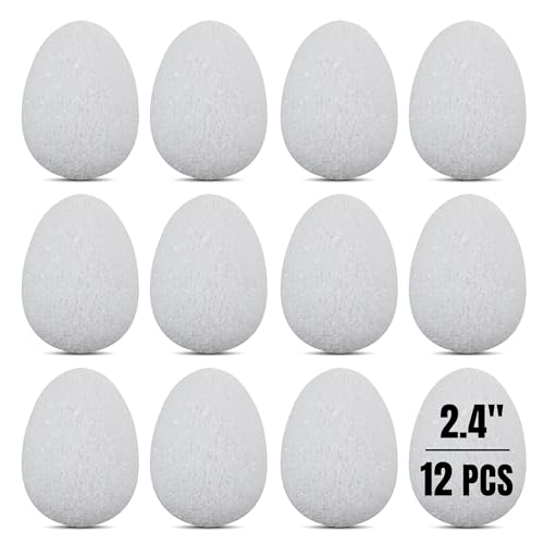 Hygloss Foam Easter Eggs 12pcs