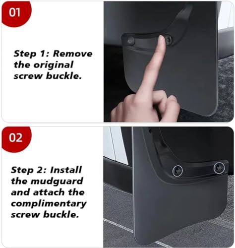 Bavettes Tesla Model Y Juniper 2026 garde-boue avant protection de roue accessoires auto