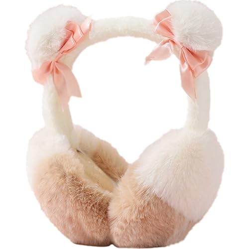 STARINGIRL Women Girls Winter Ear Muffs Warm Earmuffs Ear Cover Soft Plush Ear Muffs Plush Ear Warmers Outdoor Headband