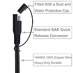 SCCKE-6FT-14WG-12V-Cigarette-Lighter-Plug-to-SAE-Quick-Release-Adapter-Extension-Charging-Cable-With-20A-Fuse-and-LED-Light