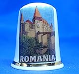 porcelaine roumanie Dé à coudre à collectionner.