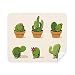 Cactus Succulents Potted Illustration Cleaning Cloth Screen Cleaner 2pcs Suede Fabric