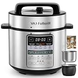6Qt Electric Pressure Cooker,Dual Pots (Stainless/Non-Stick)...