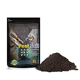 BNOSDM Reptile Substrate peat Soil Snake Hibernant moisturizing Soil Terrarium Bedding for Bearded D
