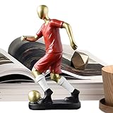 Fascino eterno: resistente ed elegante, questa statua del calciatore realizzata in resina incarna grazia e durata. Il suo materiale resistente lo rende resistente sbiadimento e alla deformazione, garantendo un'eleganza duratura.