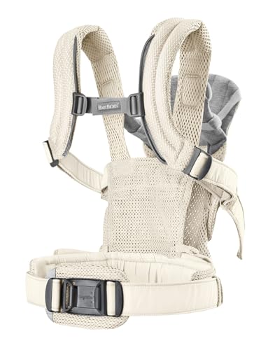 BabyBjorn Baby Carrier Harmony, 3D Mesh, Cream