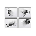 Wall Art Volleyball