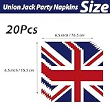 Zoom IMG-1 tovaglioli di carta union jack