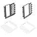 SXJ-I GPU Vertical Metal Bracket For Converting Graphics Card Angle In PC Case GPU Mount Bracket 2/3 Slots Universal Vertical GPU Holder Graphics Card Steering Bracket Vertical Graphics Card Mount