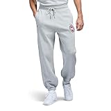 Game 7 x NBA Officially Licensed Men's Casual Jogger Fleece Sweatpants with Pockets, Detroit Pistons, S, Heather Grey