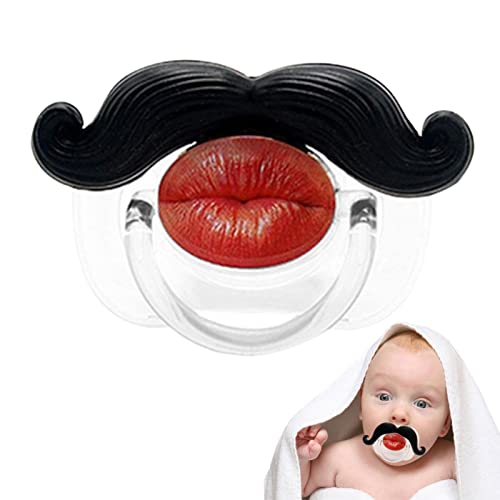 vincente Chupete de bigote besable - Chupete de ortodoncia divertido - Chupete de silicona suave y seguro para bebés y niños pequeños, unisex vincente Chupete de bigote besable - Chupete de ortodoncia divertido - Chupete de silicona suave y seguro para bebés y niños pequeños, unisex