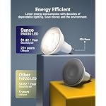 Sunco 2 Pack PAR30 LED Bulbs, Dusk to Dawn Flood Light, 11W, Non-Dimmable - Image 5