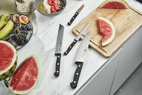 ZWILLING Twin Chef 9Piece Knife Block Set - Corrosion Resistant, Ice-Hardened Ultra Sharp Blades Graphite-Grey, Professional Knife Set, Durable, Dishwasher Safe by ZWILLING - Image 2