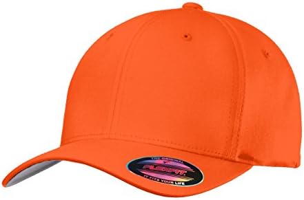 Port Authority Flexfit Cotton Twill Cap L/XL Orange