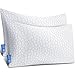Price comparison product image Teemour Pillows 2PACK Shredded Memory Foam Pillow Bed Pillows for Neck & Shoulder Support Adjustable Cooling Pillow for Side, Back & Stomach Sleepers with Breathable & Removable Cover