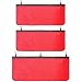 baotongle 3 PCS Automotive Mechanic Leather Fender Cover Protector Gripper Automotive Mechanic Work Mat Pad Red