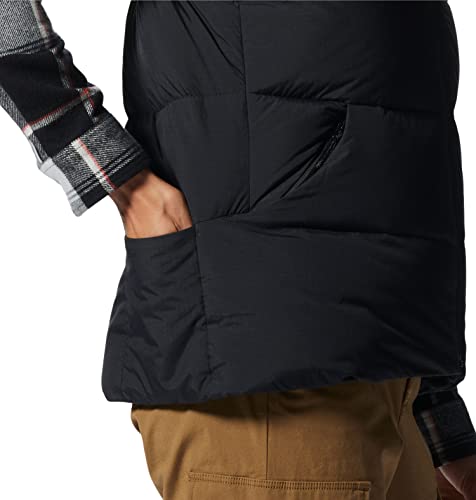 Mountain Hardwear Colete feminino Nevadan Down, Preto, M