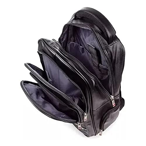 Mochila Executiva Pu, Swissland, Unissex, Preto