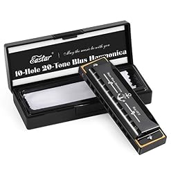 Eastar Major Blues Harmonica Diatonique 10 Trous C Harmonica Débutant clé pour Enfants étudiants Adultes Avec étui… - Les Beatles, Paul McCartney, John Lennon, RIngo Starr, George Harrison