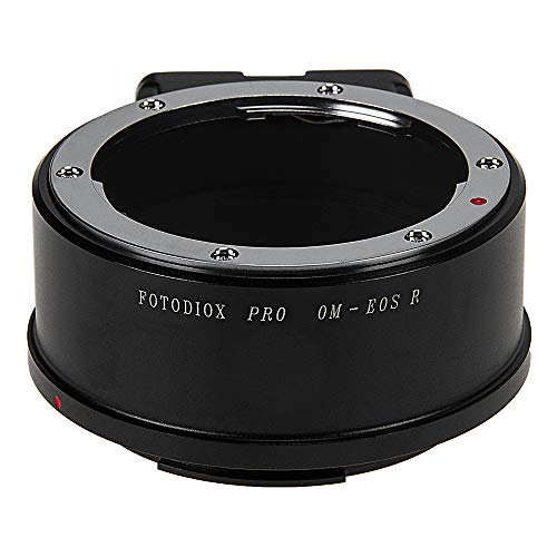 Adaptador de lentes Olympus OM a Canon RF Fotodiox Pro para cuerpos mirrorless modernos