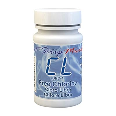 Exact Industrial Test Systems 486637 DPD-1 Micro Free Chlorine Strip For Photometers