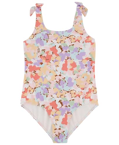 Image of Billabong Girls' One-piece Swimsuit with UPF 50+ Sun Protection, Quick Drying Bathing Suit